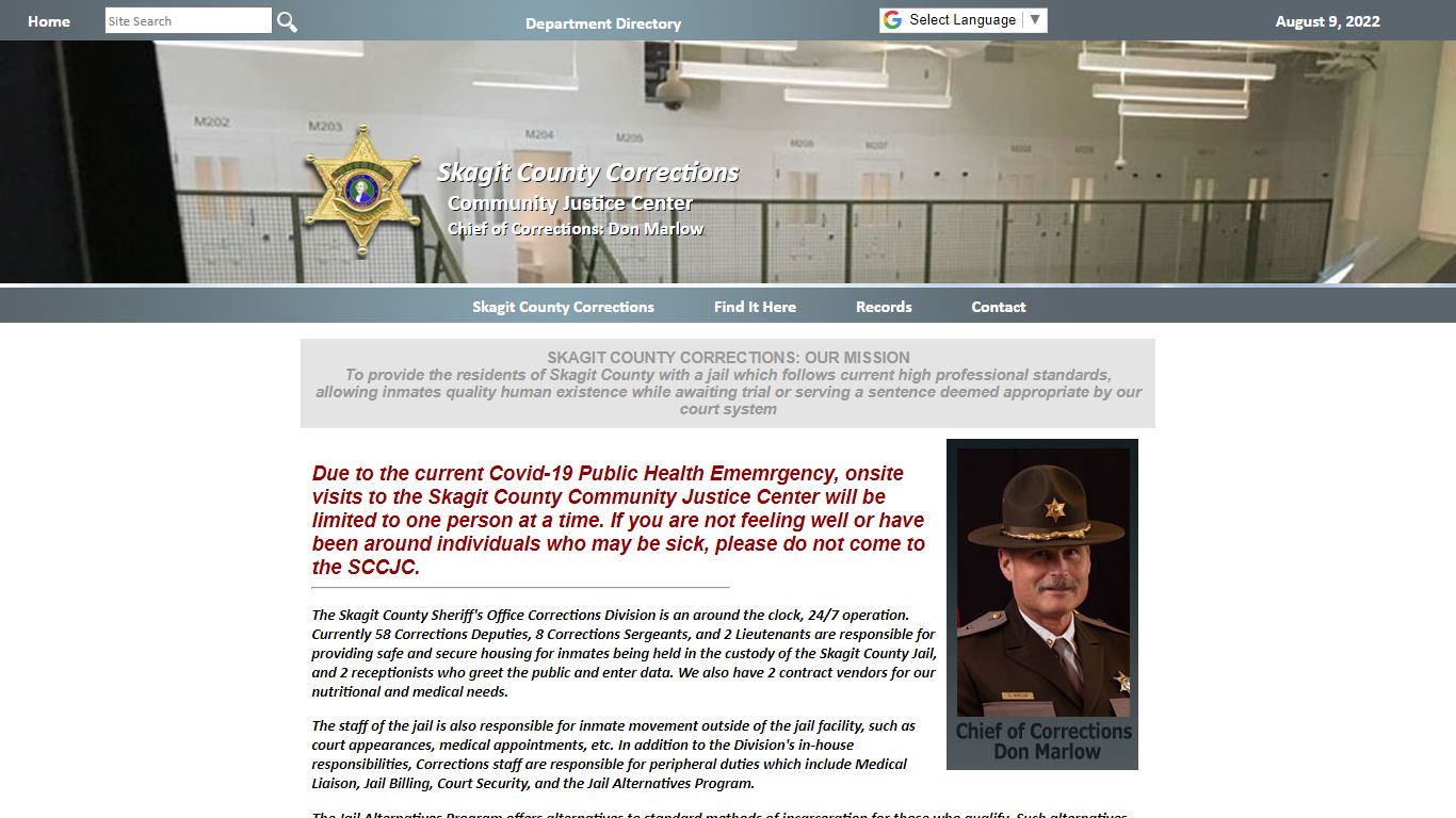 Skagit County Corrections - Skagit County, Washington